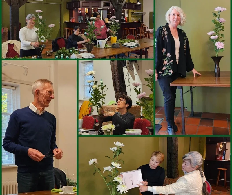 workshop Shoka Shofutai door Mei Smulders
