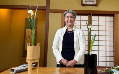 Verslag workshop Shoka Shofutai Isshu-ike van Narcissus door Shigemi Ekhart, 7 maart 2026